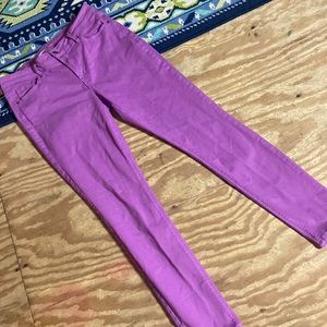 BNWOT Old Navy Rockstar Super Skinny Jeans in Purple size 10
